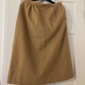Richard Evans Camel Hair Skirt size12